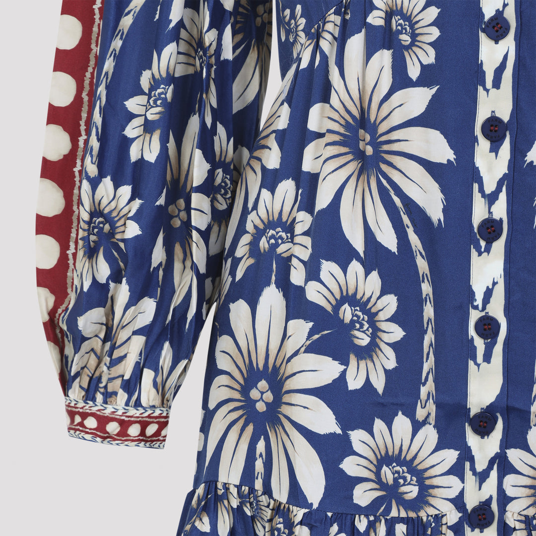 Farm Rio Mini dresses - Blue | ddc83627a5fef691025aa512d78ff006d6e059c1