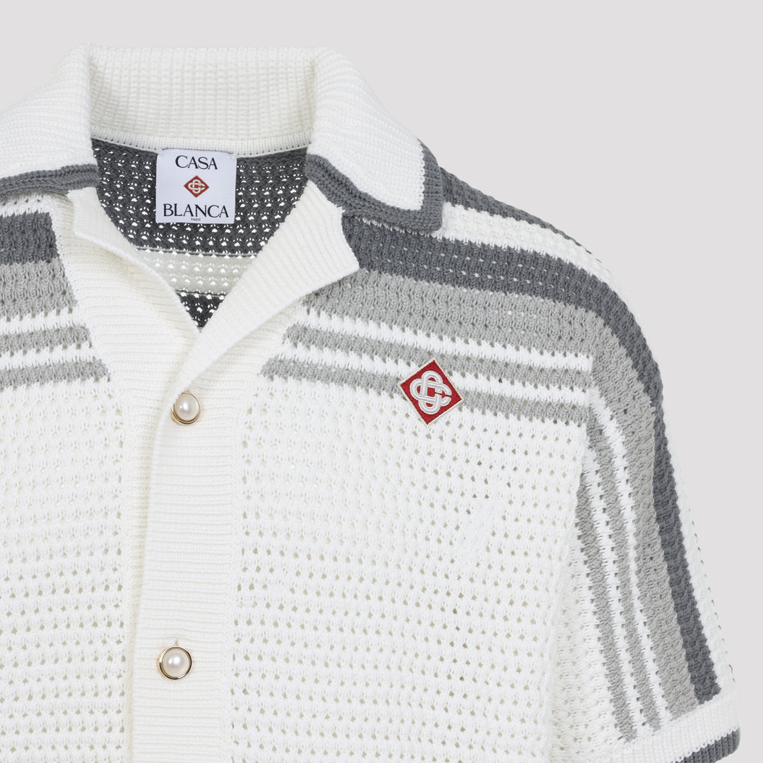 Casablanca Shirts - White | fc7d00373c8c8e02f07af6a55d53ae9e19debf98