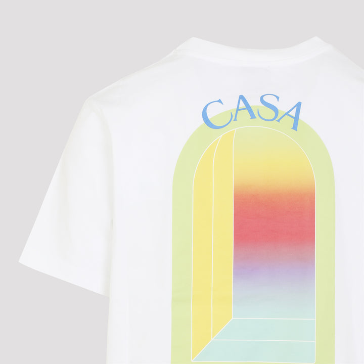 Casablanca T-shirts - White | 77efa90d89ac56f93c3c6de8479667d3d074e259