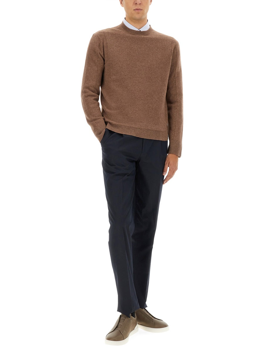 Zegna Sweaters - Brown | Wanan Luxury