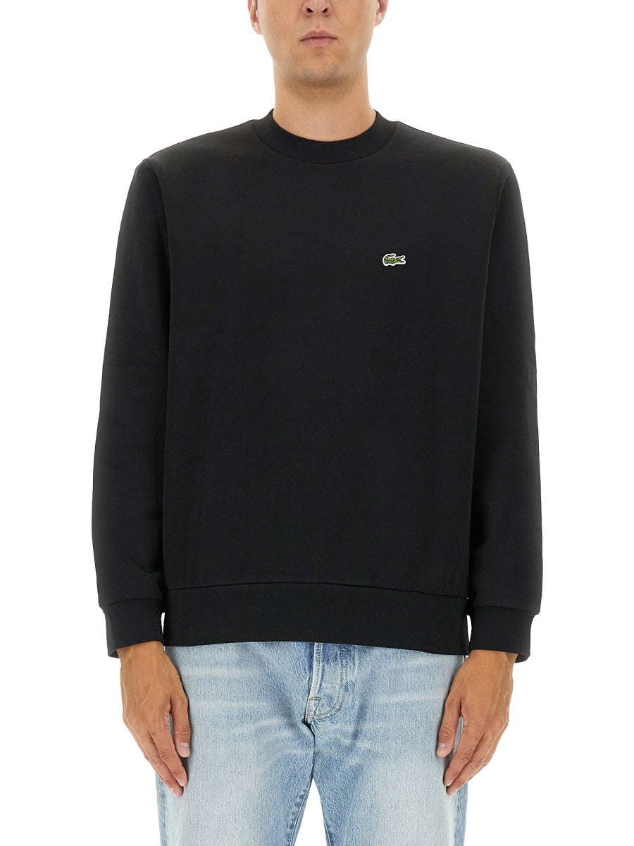 Lacoste Sweatshirts - Black | Wanan Luxury