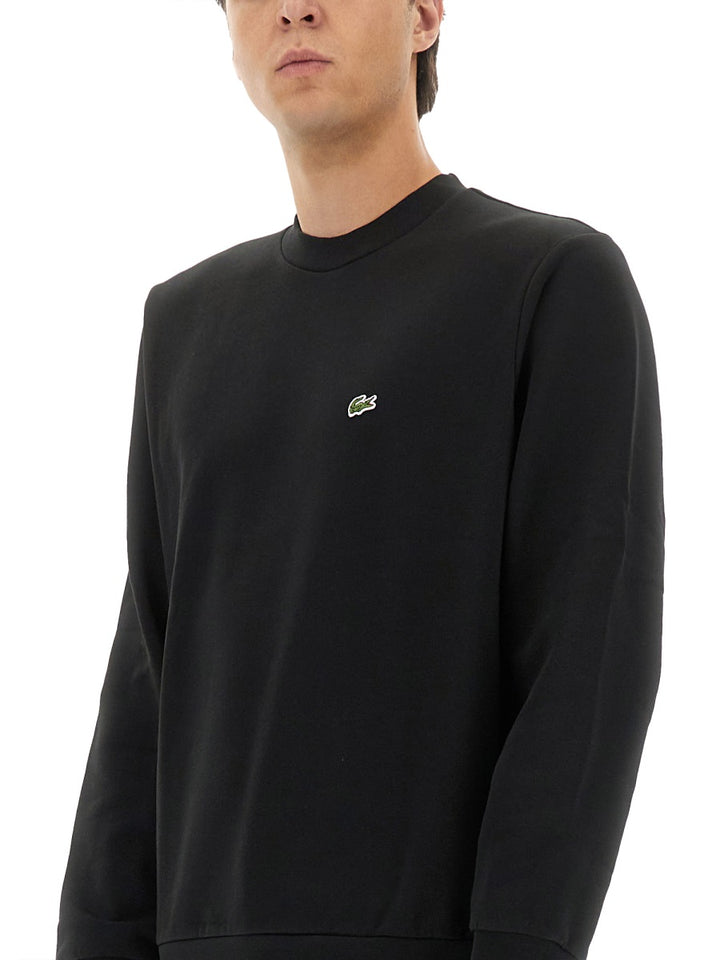 Lacoste Sweatshirts - Black | Wanan Luxury