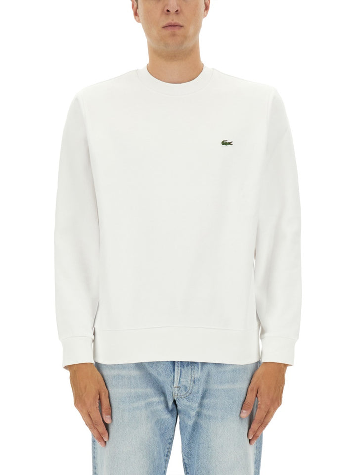 Lacoste Sweatshirts - White | Wanan Luxury