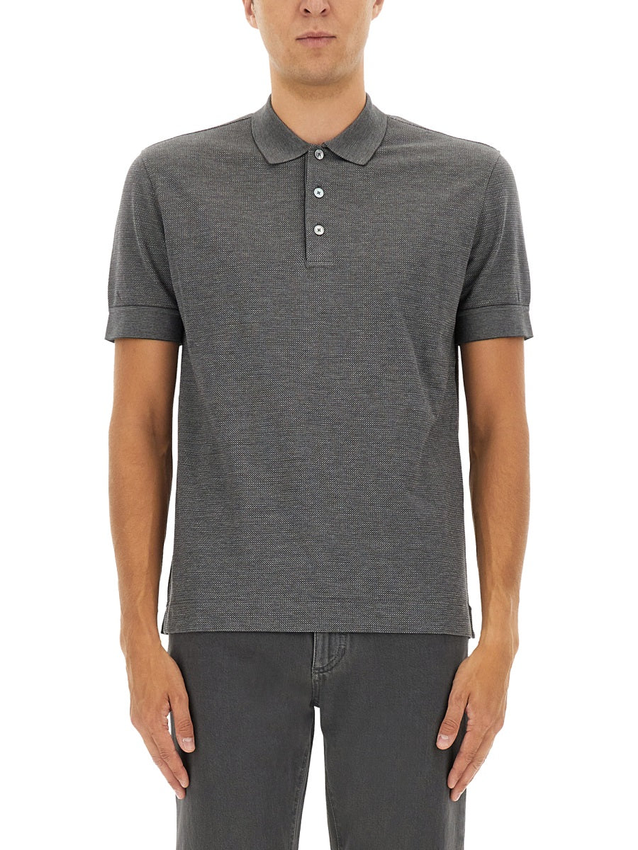 Zegna Polo - Grey | Wanan Luxury