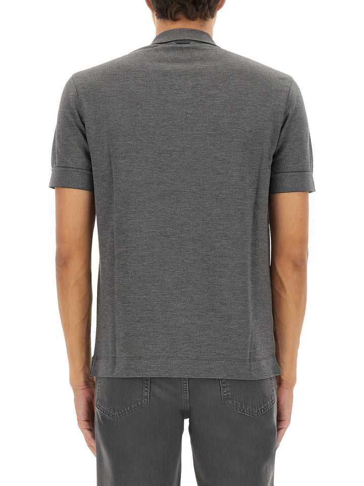 Zegna Polo - Grey | Wanan Luxury
