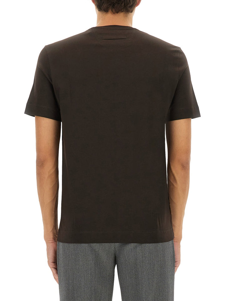 Zegna T shirts - Brown | Wanan Luxury