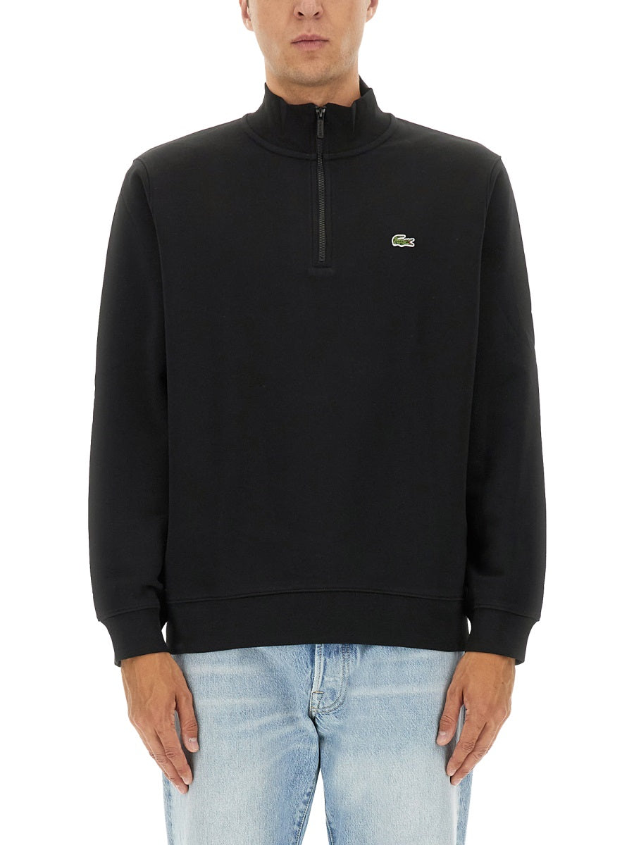 Lacoste Sweatshirts - Black | Wanan Luxury