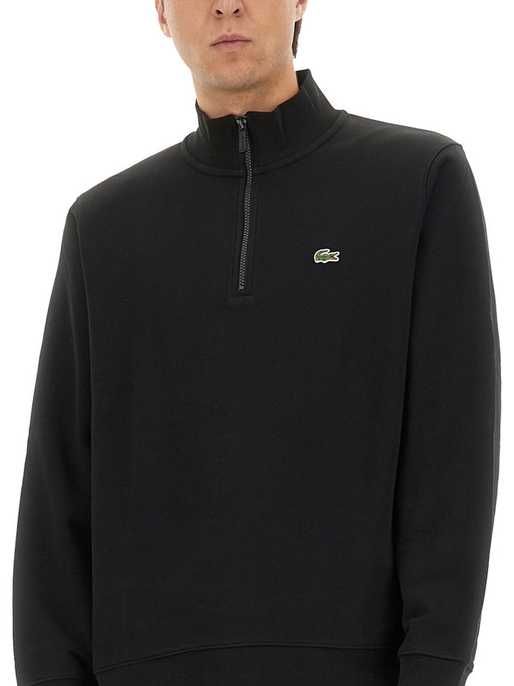 Lacoste Sweatshirts - Black | Wanan Luxury