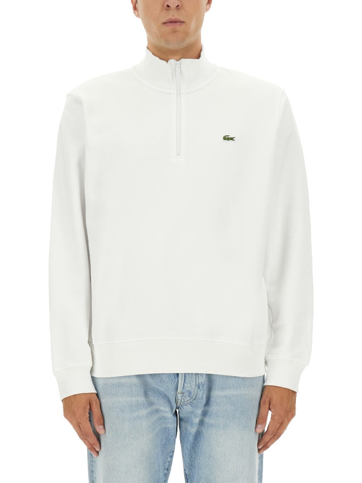 Lacoste Sweatshirts - White | Wanan Luxury