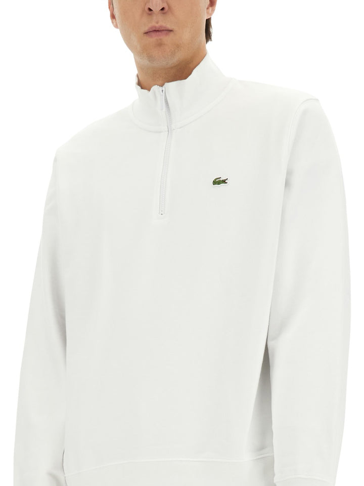 Lacoste Sweatshirts - White | Wanan Luxury