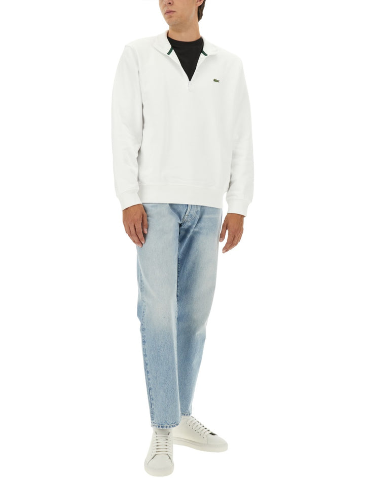 Lacoste Sweatshirts - White | Wanan Luxury