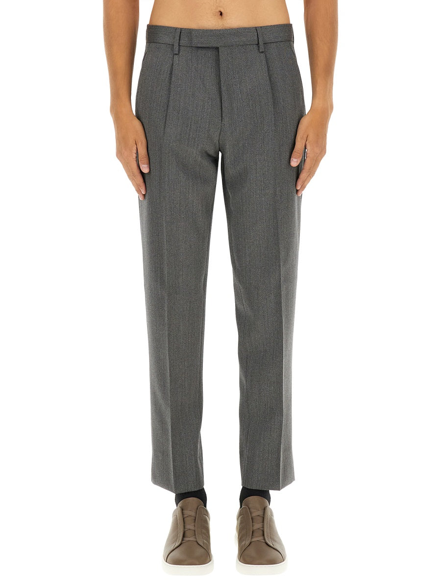 Zegna Pants - Grey | Wanan Luxury