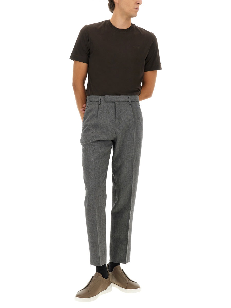 Zegna Pants - Grey | Wanan Luxury