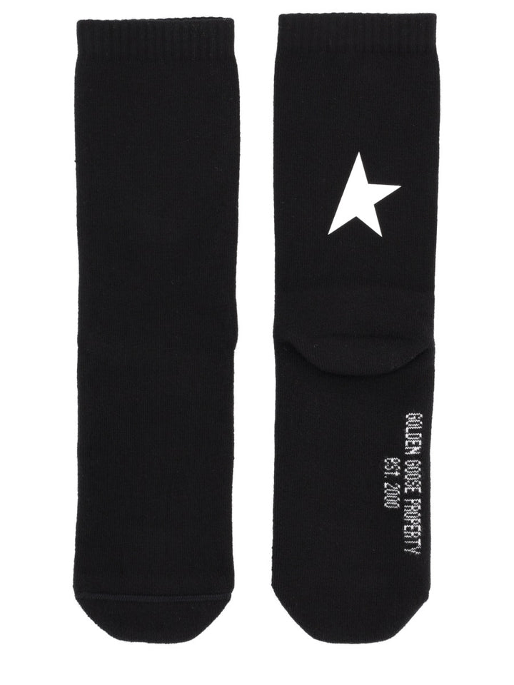 Golden Goose Socks - Black | Wanan Luxury