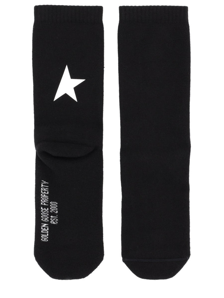 Golden Goose Socks - Black | Wanan Luxury