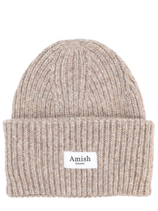 Ribbed Beanie With Logo