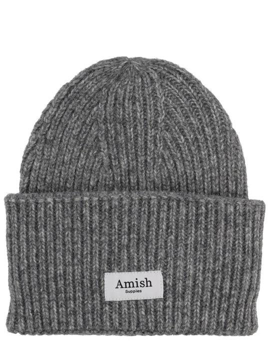 Ribbed Beanie With Logo