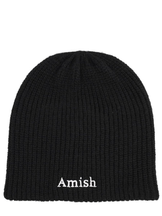 Ribbed Beanie With Logo
