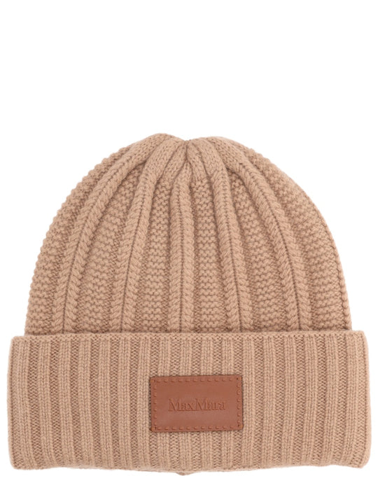Cashmere Cap With Logo