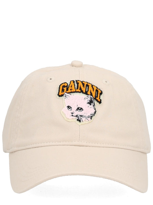 "Cat" Baseball Hat With Logo