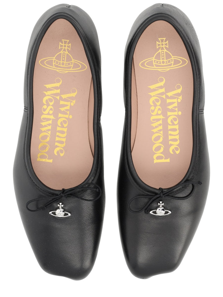 Vivienne Westwood Flat Shoes - Black | Wanan Luxury