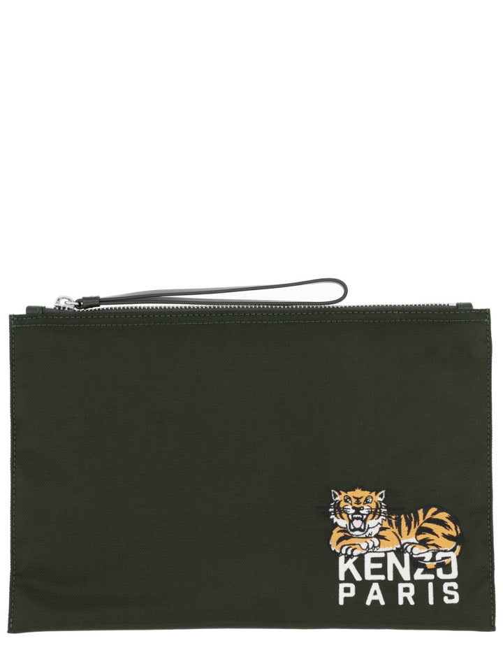 Kenzo Clutch Bags - Brown | Wanan Luxury