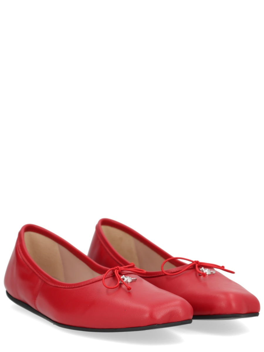 Vivienne Westwood Flat Shoes - Red | Wanan Luxury