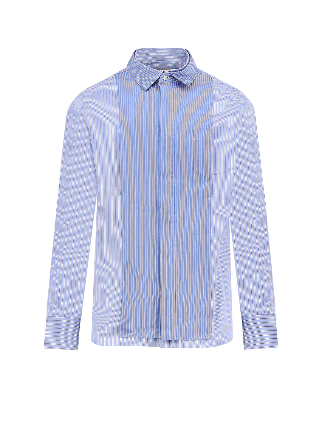 Sacai Shirts - STRIPE MIX | dfae276d714fa363cf23eb7c455ab96372c443f5
