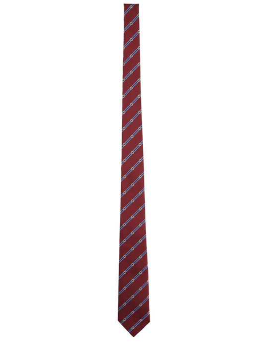 Gg Jacquard Tie And Stirrup