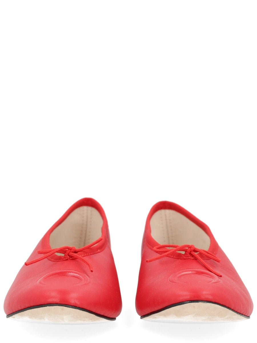 Marine Serre Flat Shoes - Red | Wanan Luxury