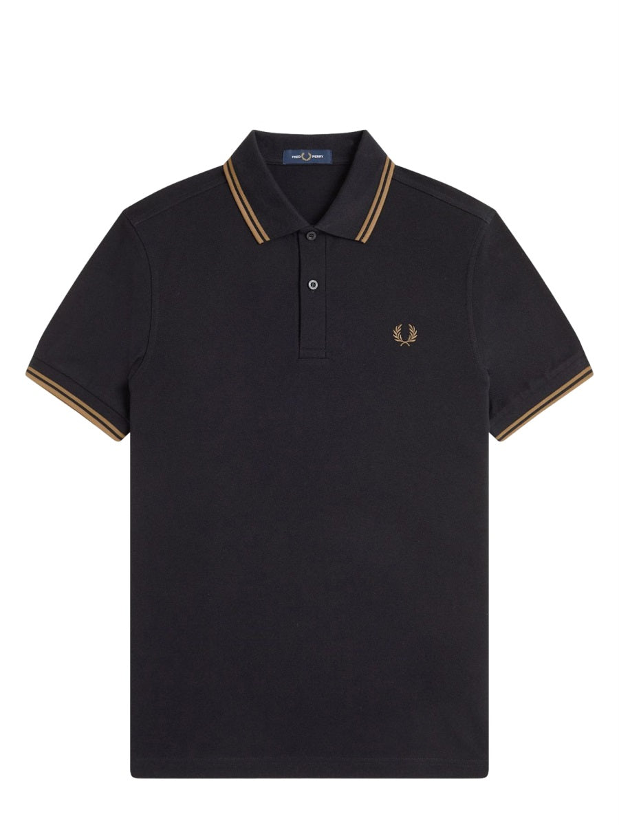 Fred Perry Polo - Black | Wanan Luxury