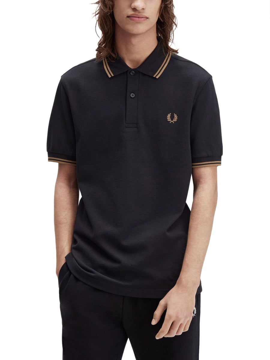 Fred Perry Polo - Black | Wanan Luxury