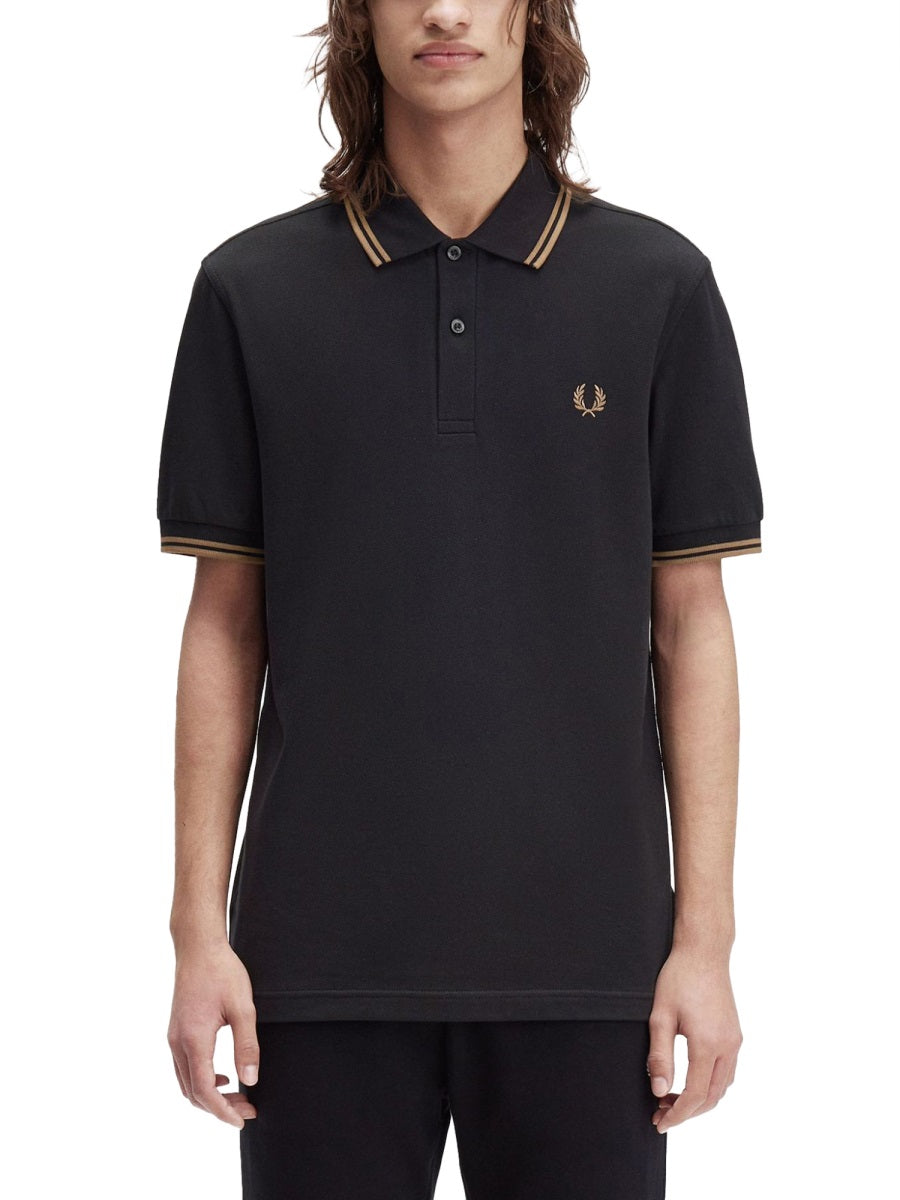 Fred Perry Polo - Black | Wanan Luxury