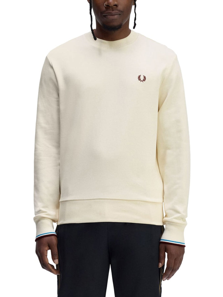 Fred Perry Sweatshirts - White | Wanan Luxury