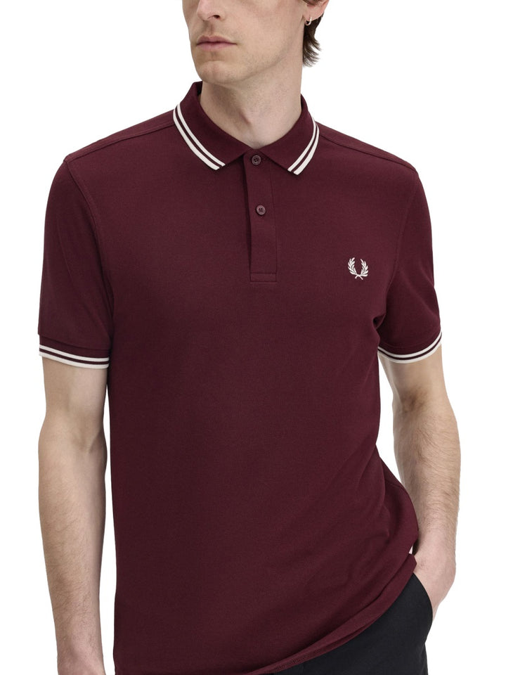 Fred Perry Polo - Burgundy | Wanan Luxury