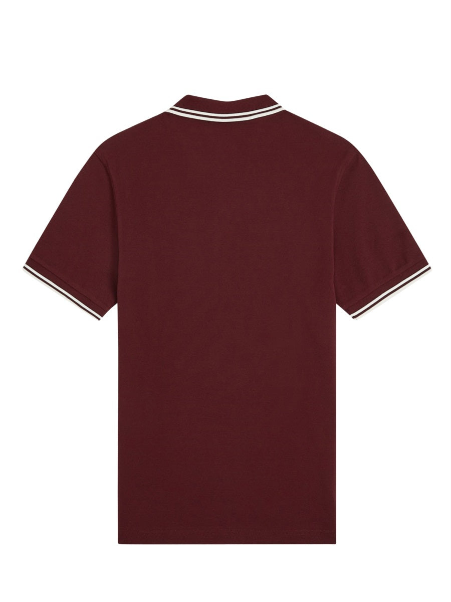 Fred Perry Polo - Burgundy | Wanan Luxury