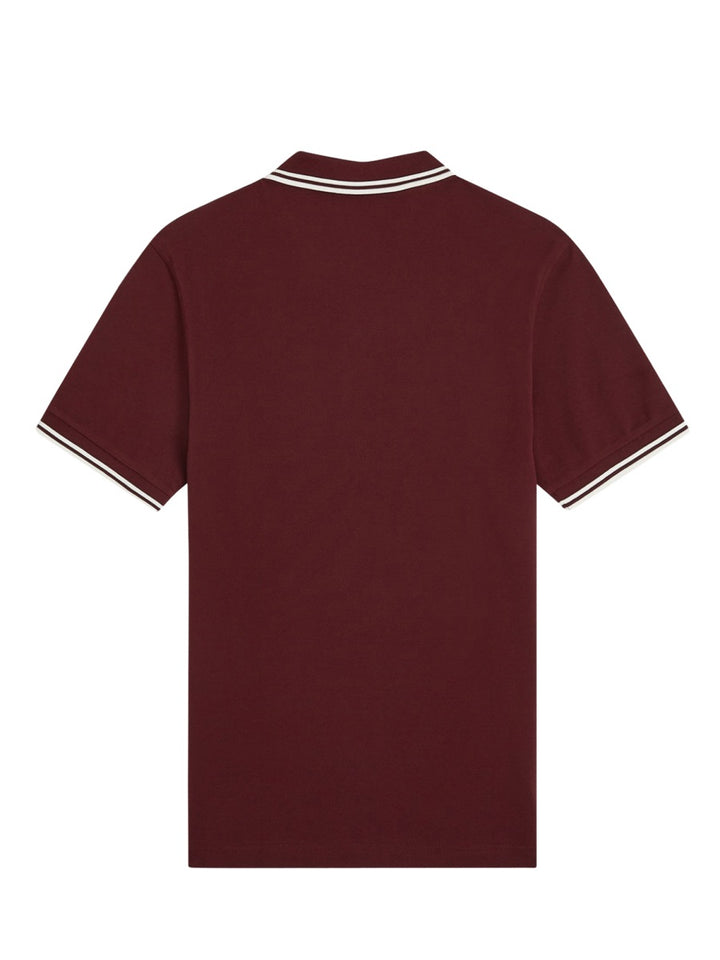 Fred Perry Polo - Burgundy | Wanan Luxury