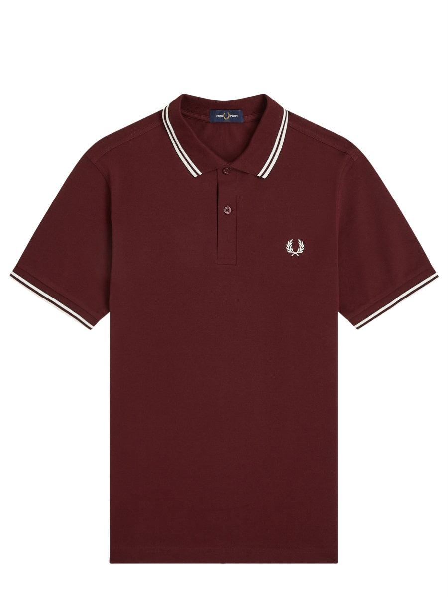 Fred Perry Polo - Burgundy | Wanan Luxury