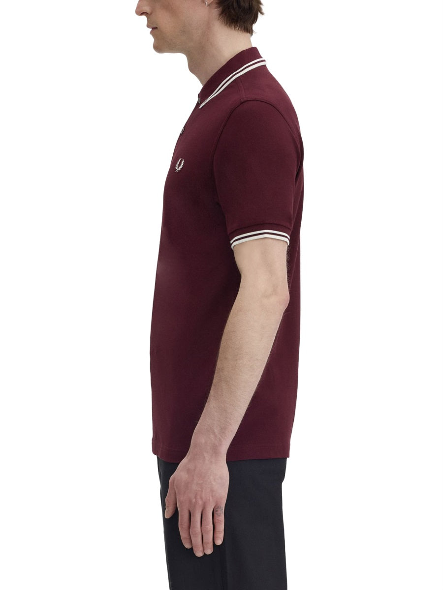 Fred Perry Polo - Burgundy | Wanan Luxury