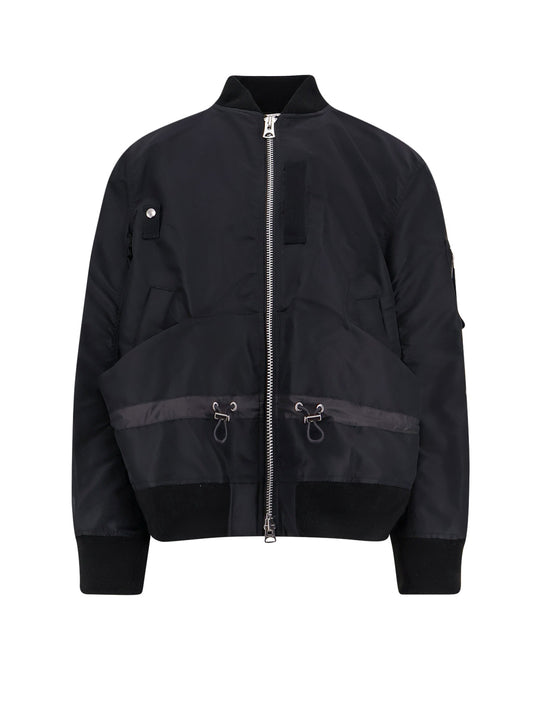 Nylon Bomber Jacket