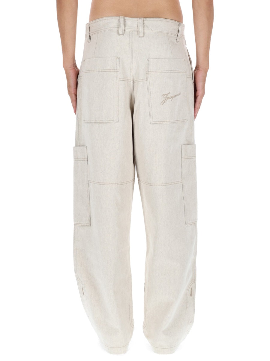 Jacquemus Denim - Beige | Wanan Luxury