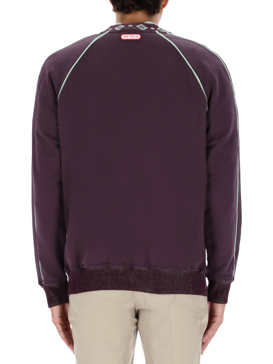 Casablanca Sweatshirts - Purple | Wanan Luxury