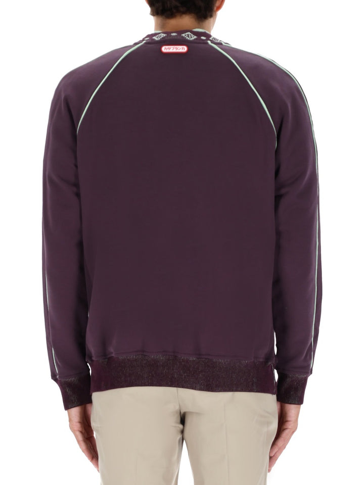 Casablanca Sweatshirts - Purple | Wanan Luxury