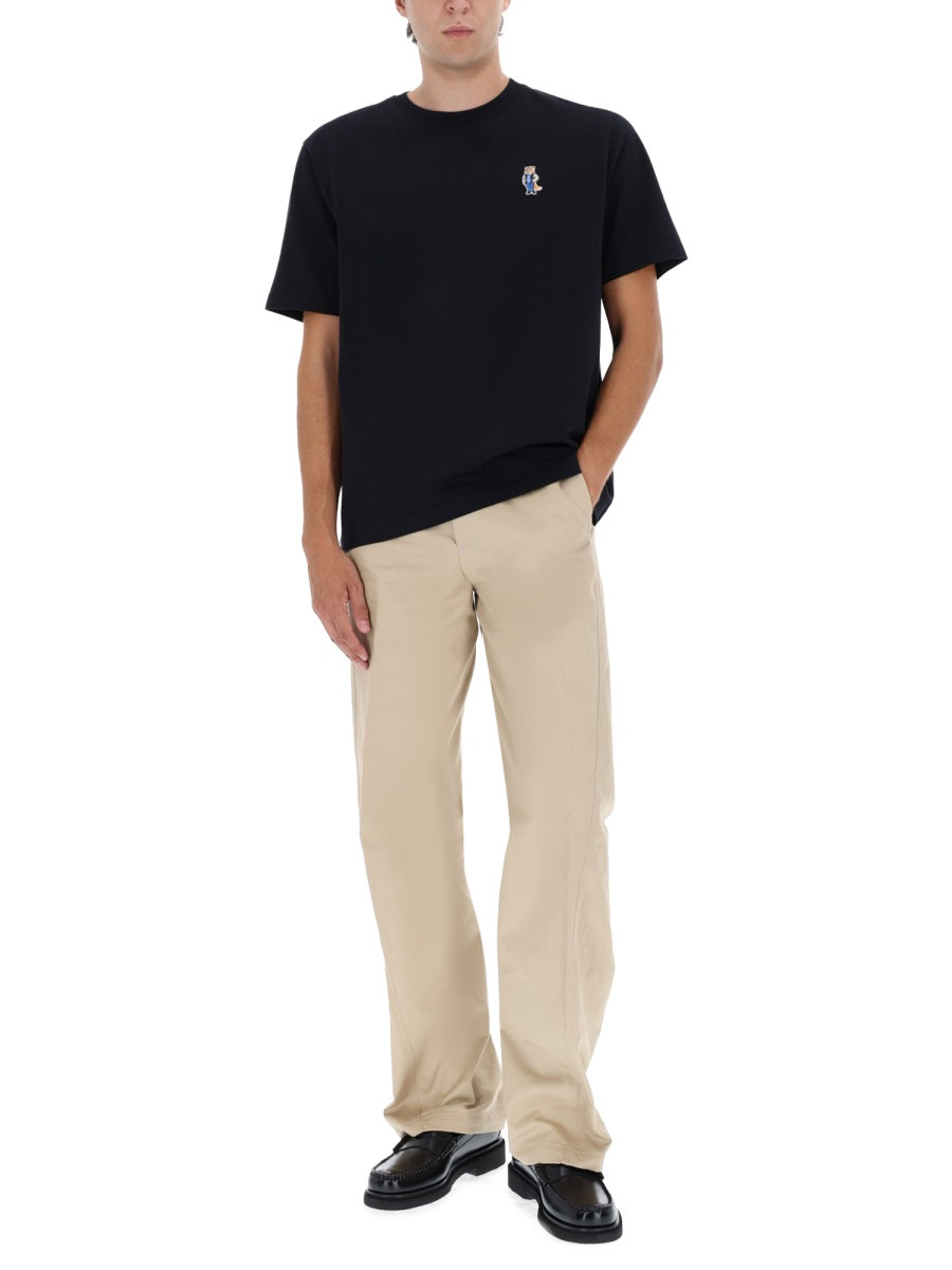 Maison Kitsuné T shirts - Black | Wanan Luxury