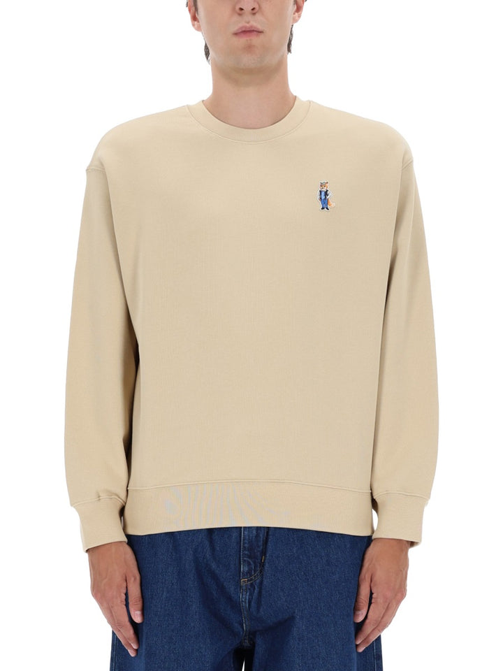 Maison Kitsuné Sweatshirts - Beige | Wanan Luxury