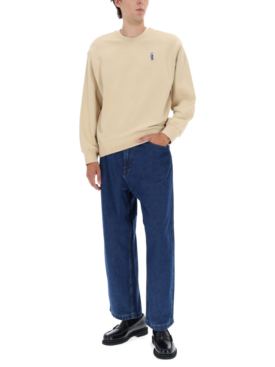 Maison Kitsuné Sweatshirts - Beige | Wanan Luxury