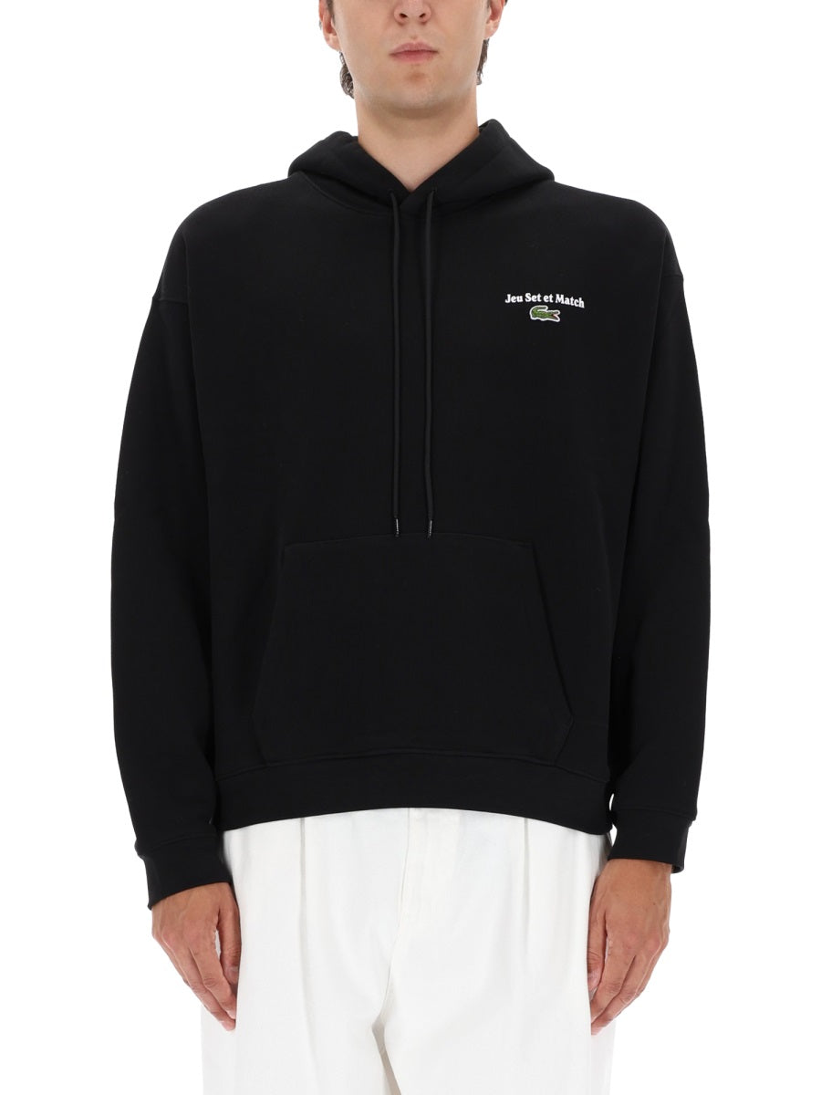 Lacoste Sweatshirts - Black | Wanan Luxury
