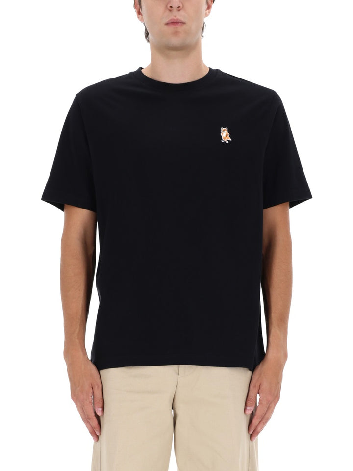 Maison Kitsuné T shirts - Black | Wanan Luxury