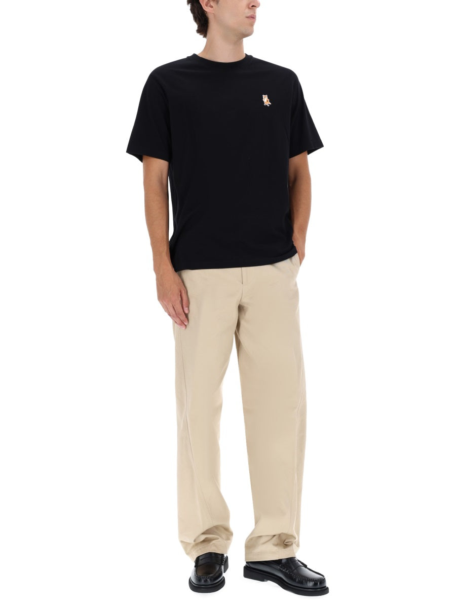 Maison Kitsuné T shirts - Black | Wanan Luxury