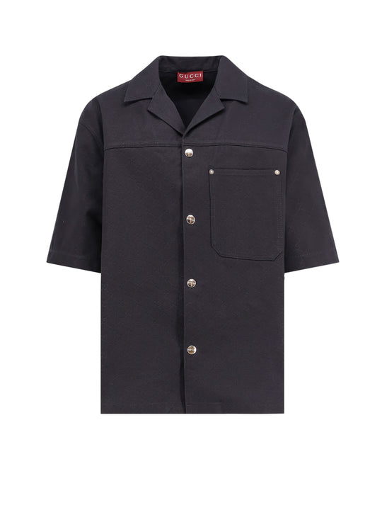 Gg Jacquard Cotton Shirt